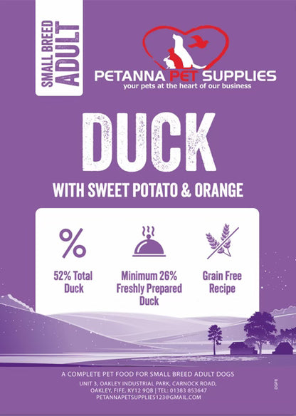 Grain Free Small Breed Blend - Duck
