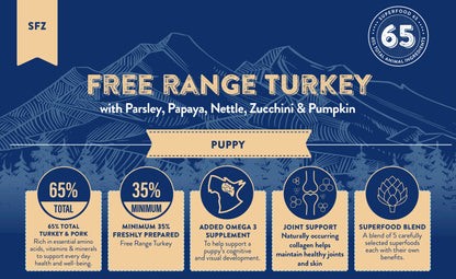 Superfood Puppy Blend - Turkey