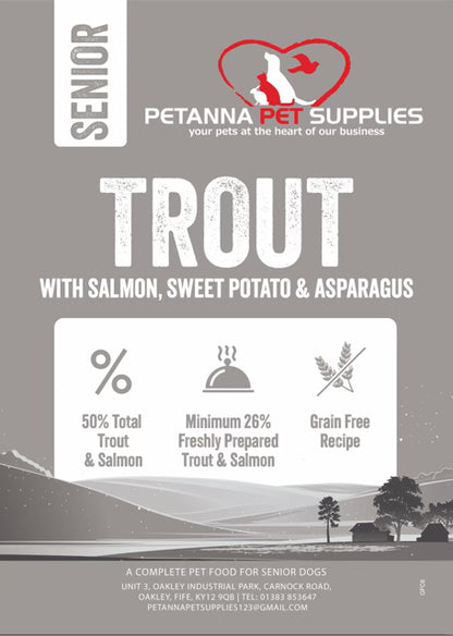 Grain Free Adult (Senior) Blend - Trout