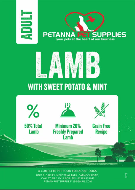 Lamb Sweet Potato & Mint