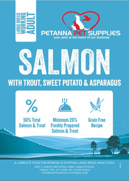 Grain Free Adult (Large Breed) Blend - Salmon