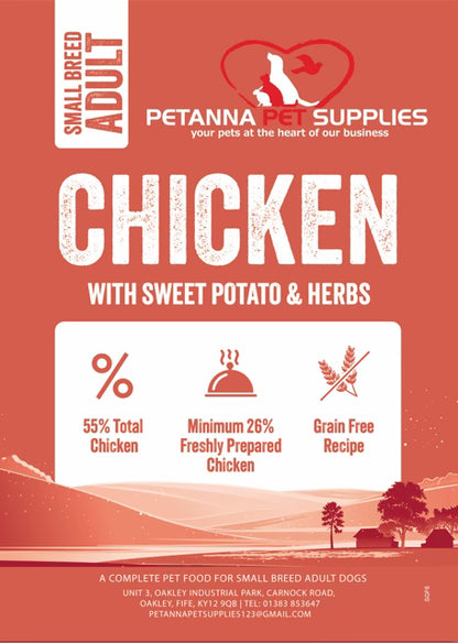 Grain Free Small Breed Blend - Chicken
