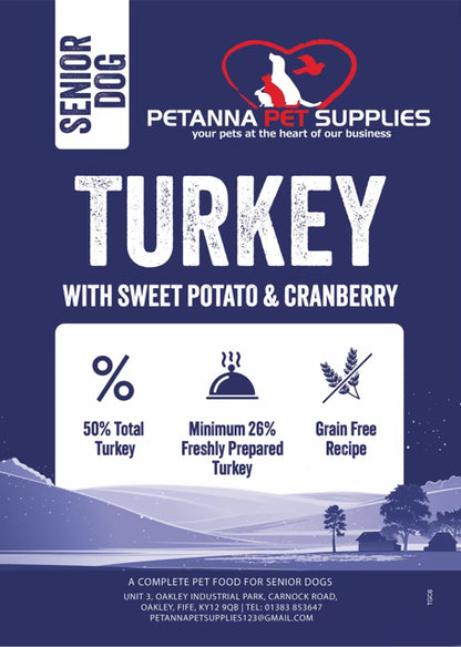 Grain Free Adult (Senior) Blend - Turkey